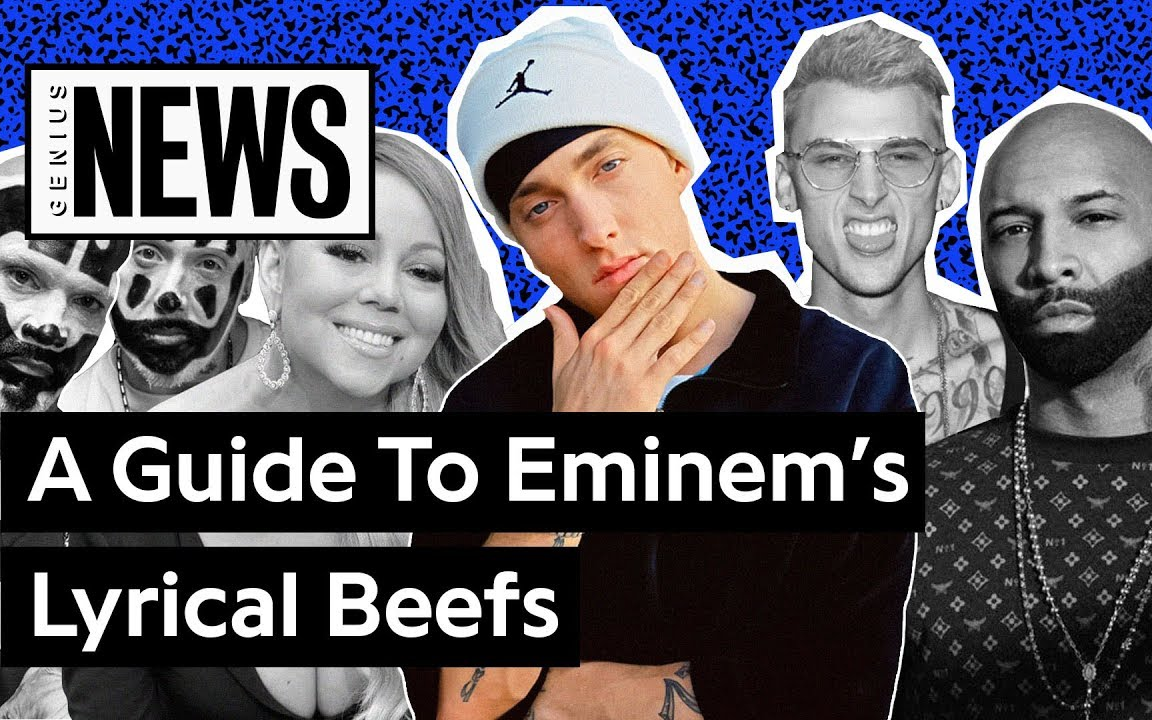 [图][Eminem]姆爷怼过多少人？阿姆的diss和beef - Genius出品