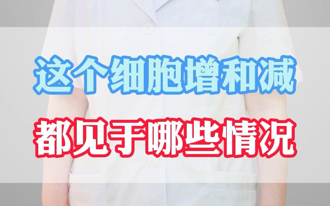 单核细胞增多和减少都见于哪些情况哔哩哔哩bilibili