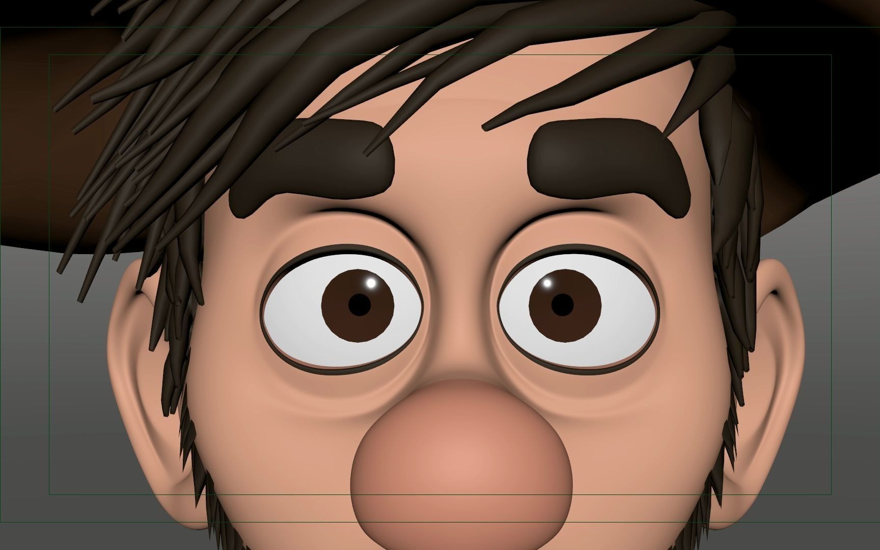 眨眼动作 表情动画小练习 blink practice