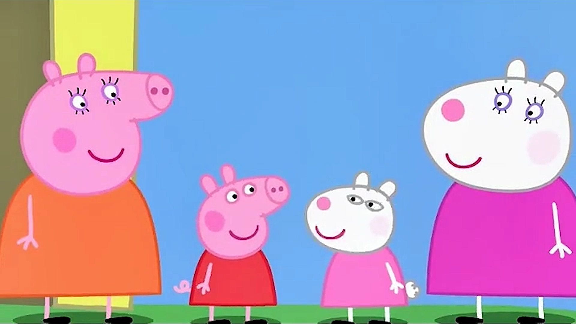 小猪佩奇搞笑配音:小羊苏西来佩奇家做客