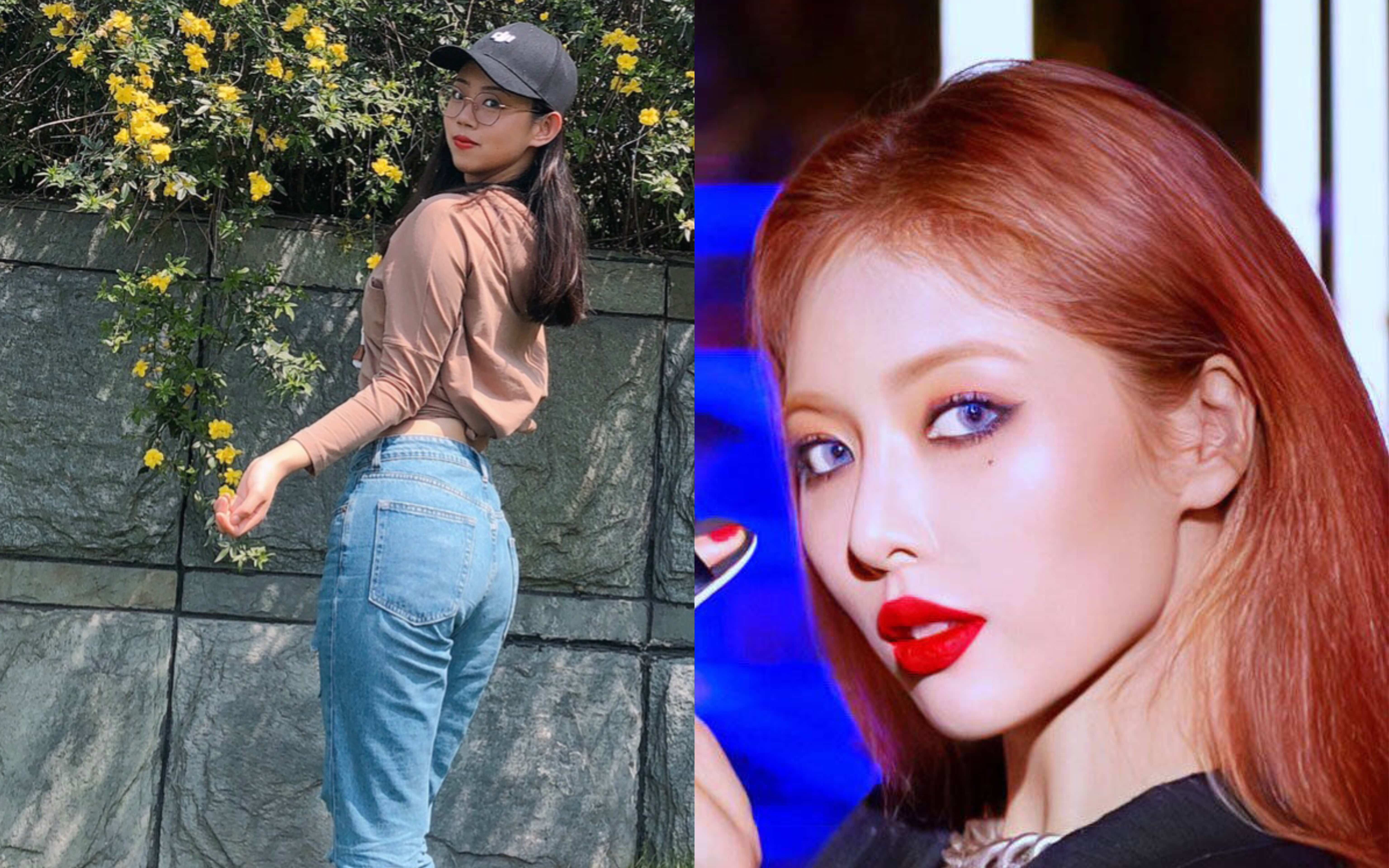 韩国女团最性感的金泫雅 减肥舞蹈翻跳cover 今天是黑裙黑长靴