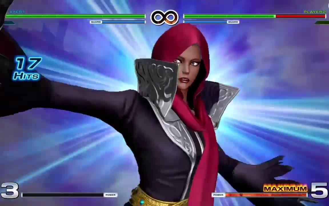 拳皇14新版本dlc四个新角色五气连招视频布鲁玛莉奥斯瓦德哈迪伦najd