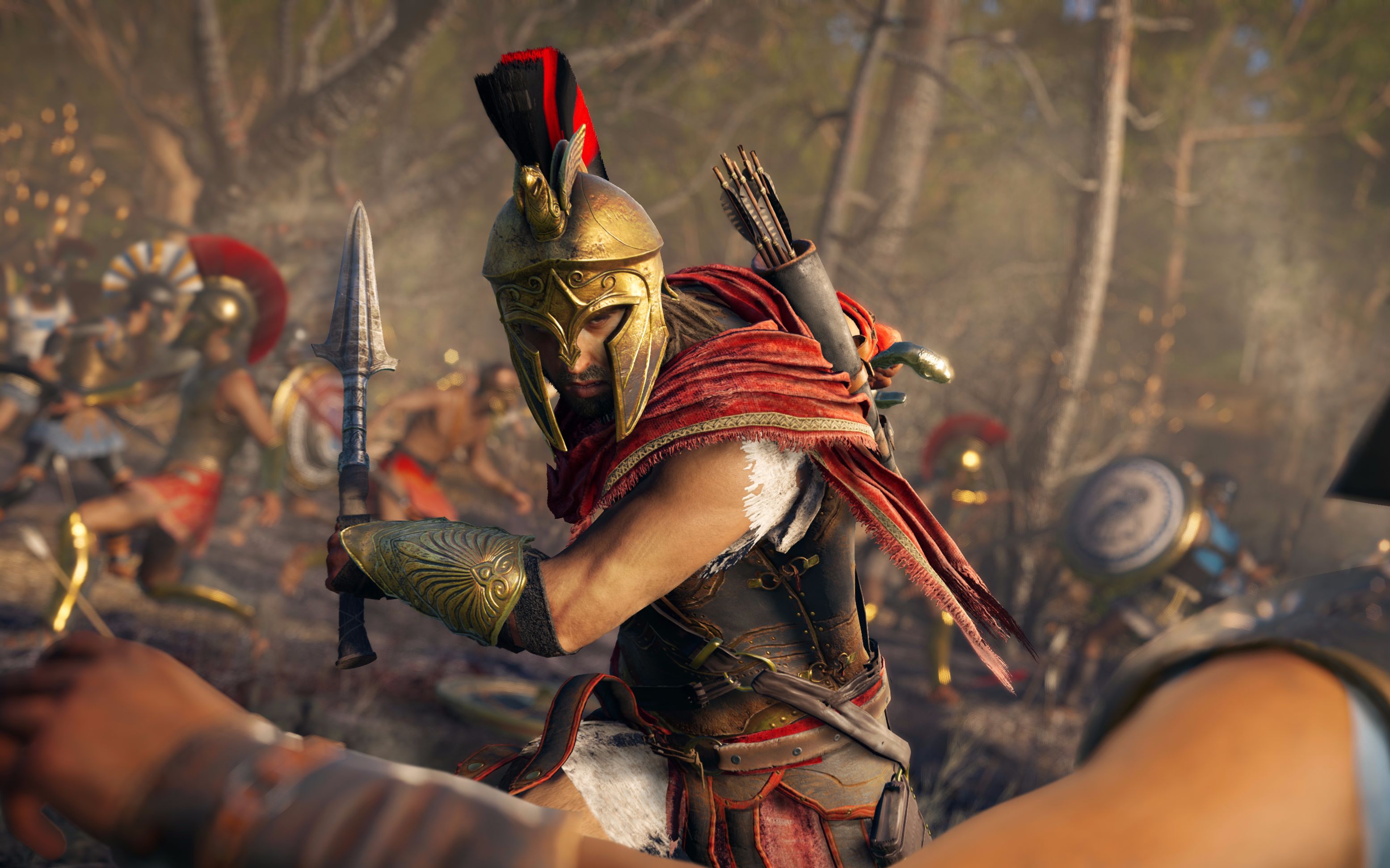 刺客信条奥德赛布拉西达斯霸气出场