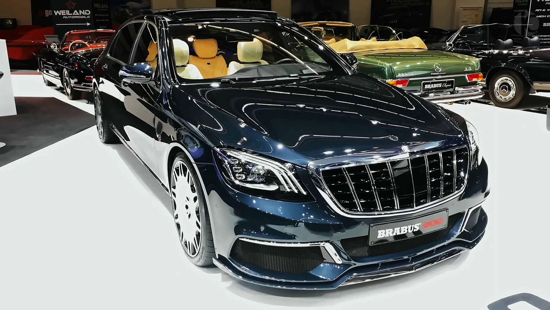 奔驰迈巴赫s650l与brabus的完美结合 高清鉴赏!