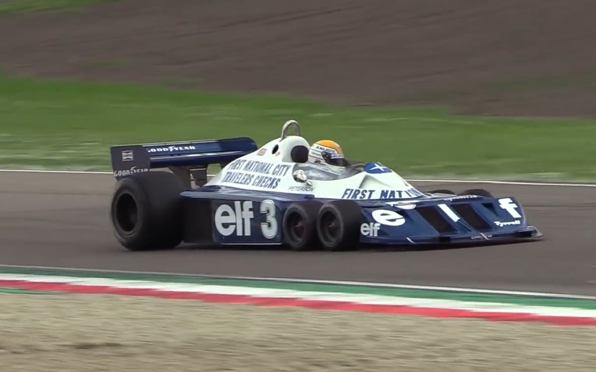 六轮黑科技f1赛车1977tyrrellp34