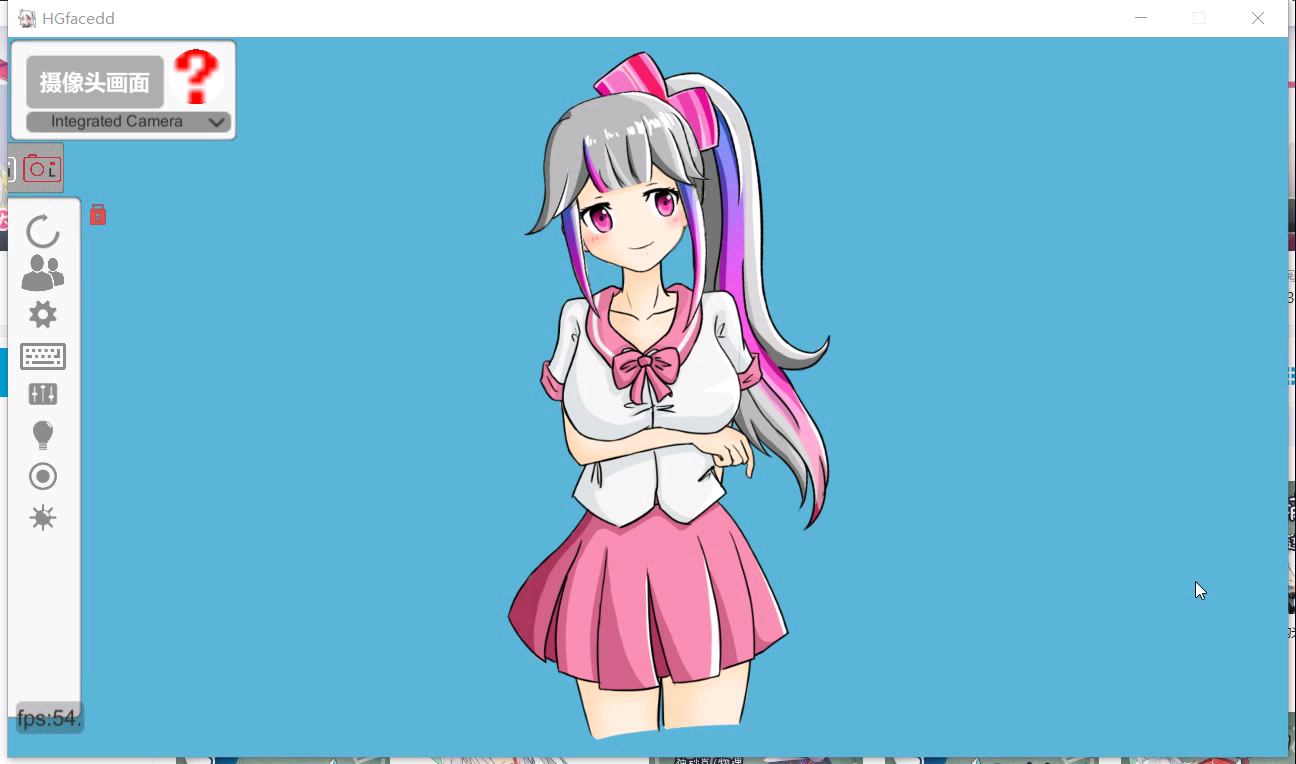 第一次制作live2d大体上完成啦