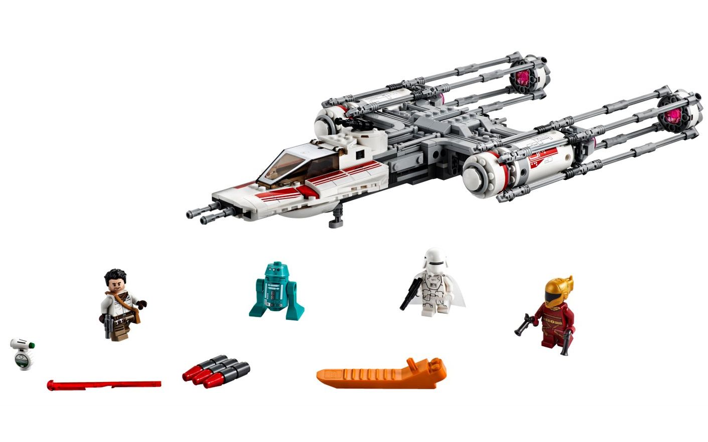 乐高lego75249星球大战y翼星际攻击机2019速拼评测