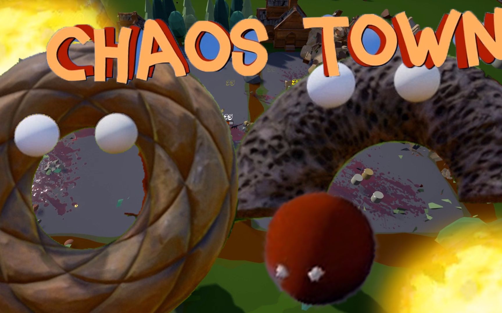 【小猪解说】混乱小镇丨我甜甜圈今天要维护和平!