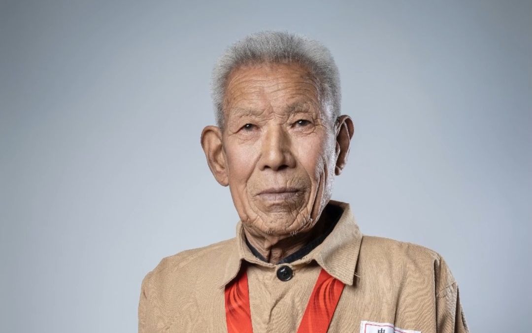 抗美援朝老英雄-周风鄂周老虽然家里条件不好,但是乐观 热情 精神抖擞
