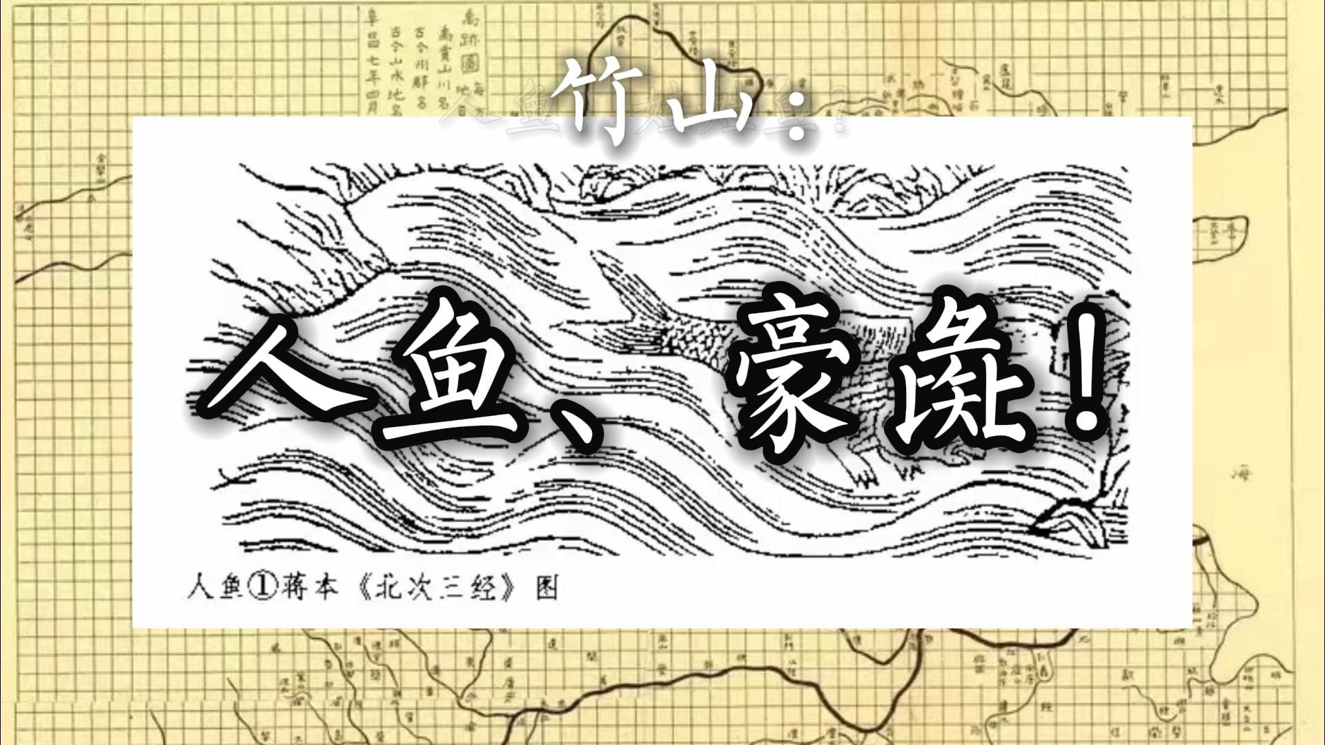 山海奇物志(48):竹山:人鱼、豪彘!哔哩哔哩bilibili