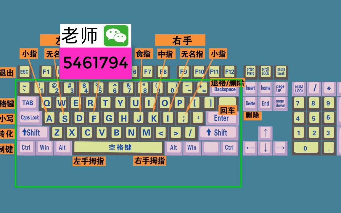 真正零基础学电脑打字—入门教程