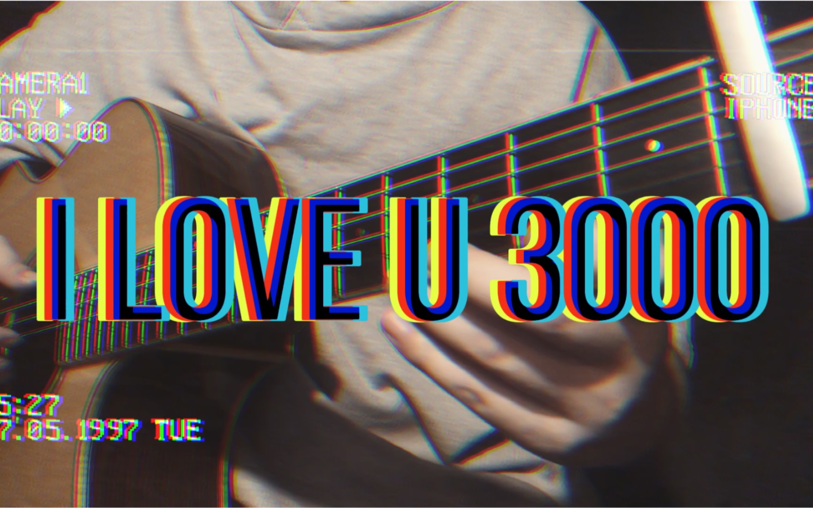 [图]I Love you 3000吉他弹唱 cover王嘉尔/Stephanie Poetri