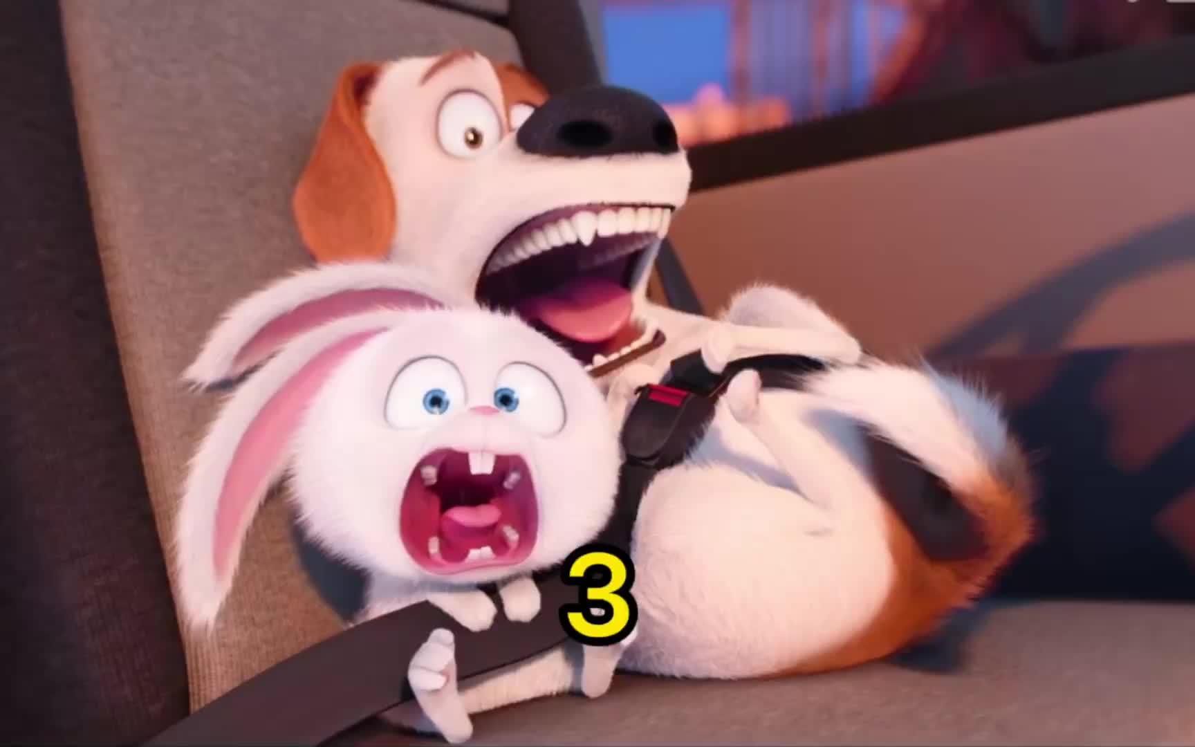 反派兔老大简直无敌!有着萌萌哒外表,内心却是一个大叔