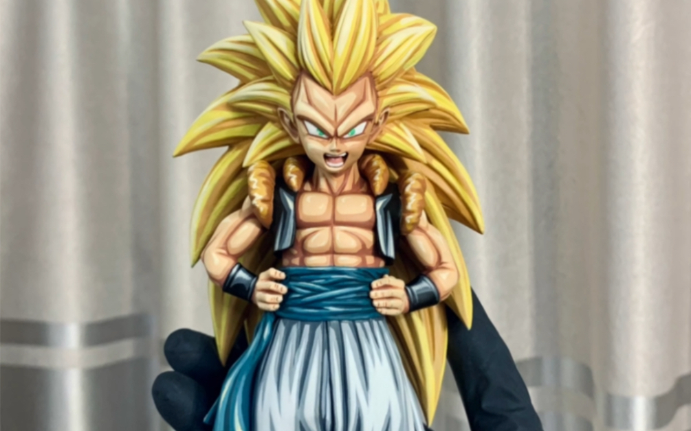 七龙珠 悟天克斯 漫画色重涂 二次元涂装 这次来个双头雕哦 我又来