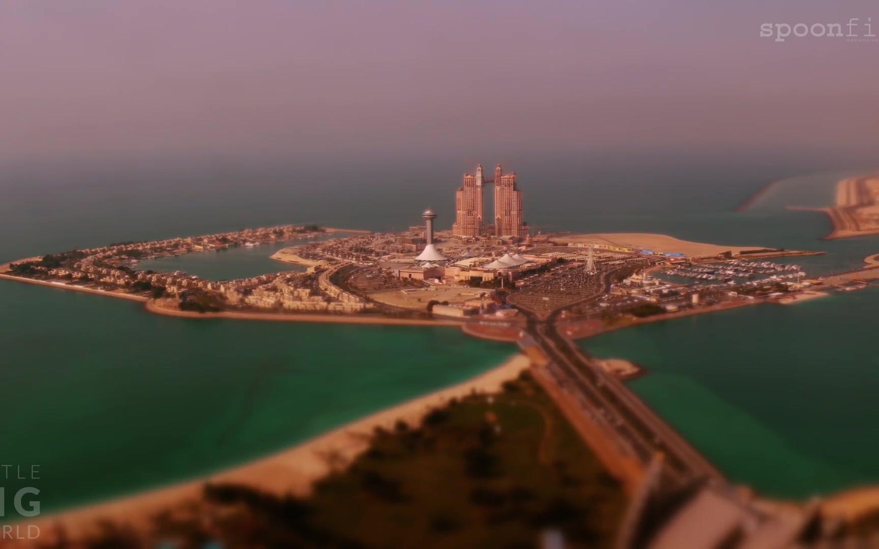 土豪国的首都阿联酋阿布扎比Abu Dhabi Abundance (4k  Time Lapse)哔哩哔哩bilibili