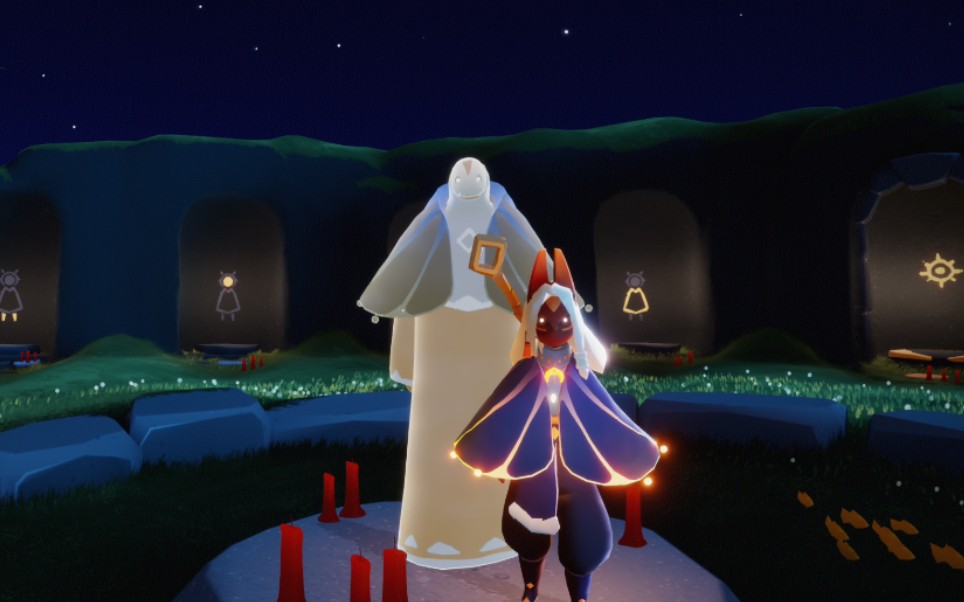 光遇国际服追光季追光者灯泡斗篷复刻