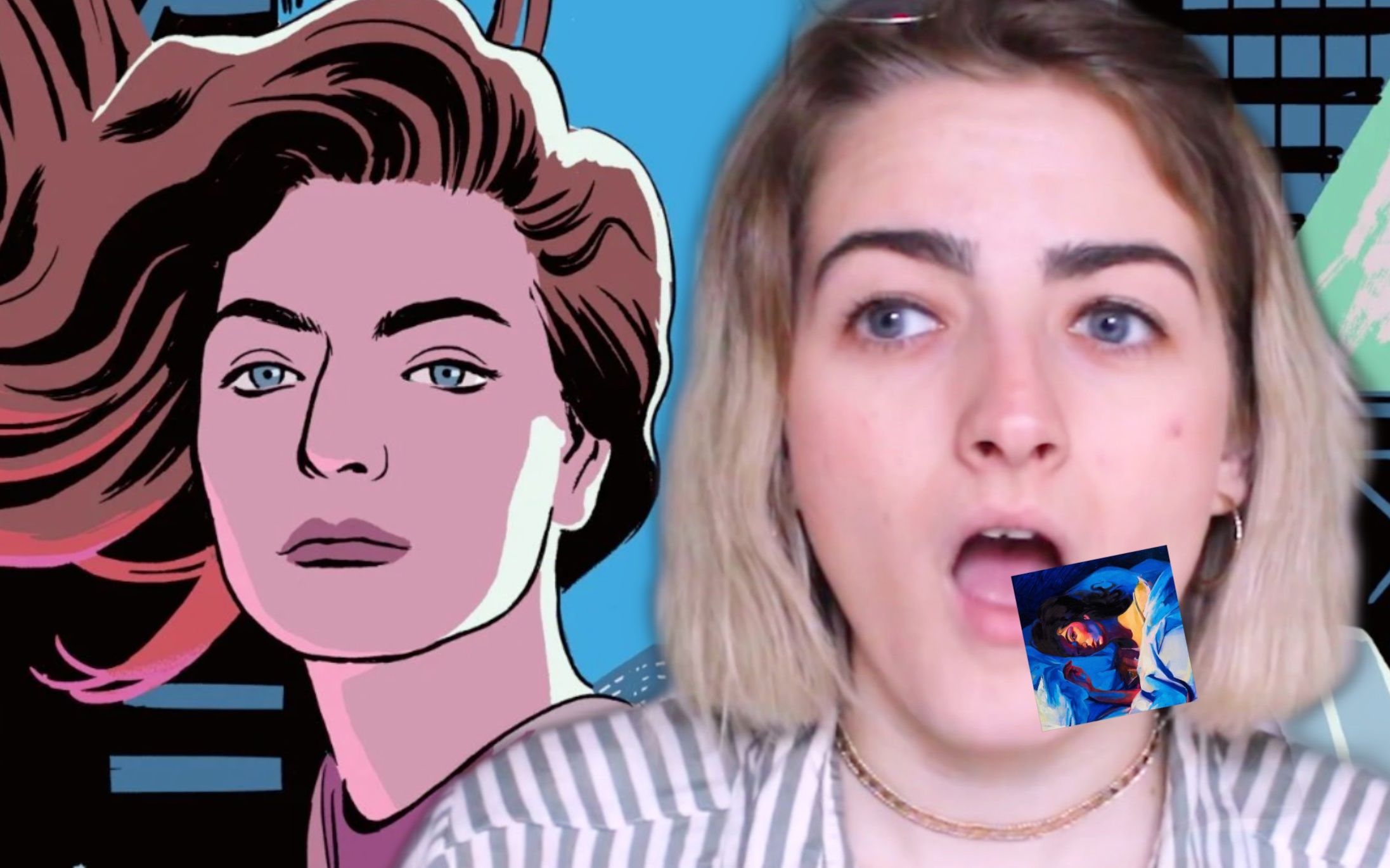 虽说是神专,但姐依旧是第一次听lorde《melodrama》_哔哩哔哩 (゜-゜)