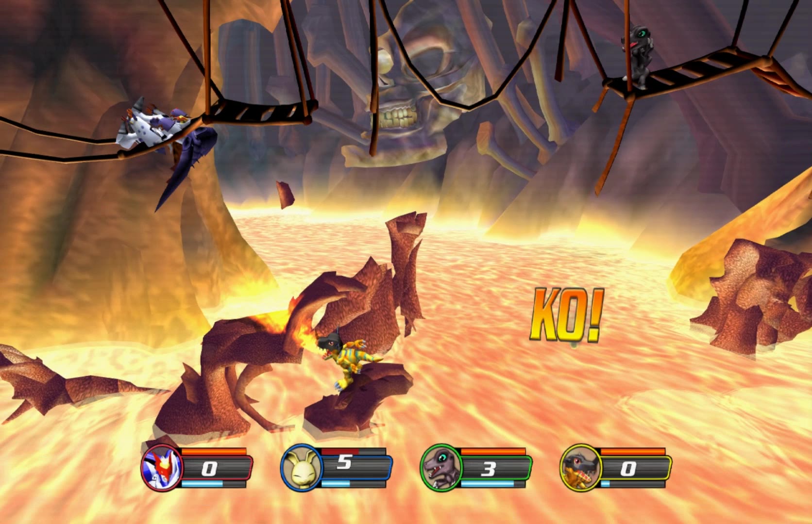 ps2数码宝贝2黑暗吸血兽熔浆洗懆懆