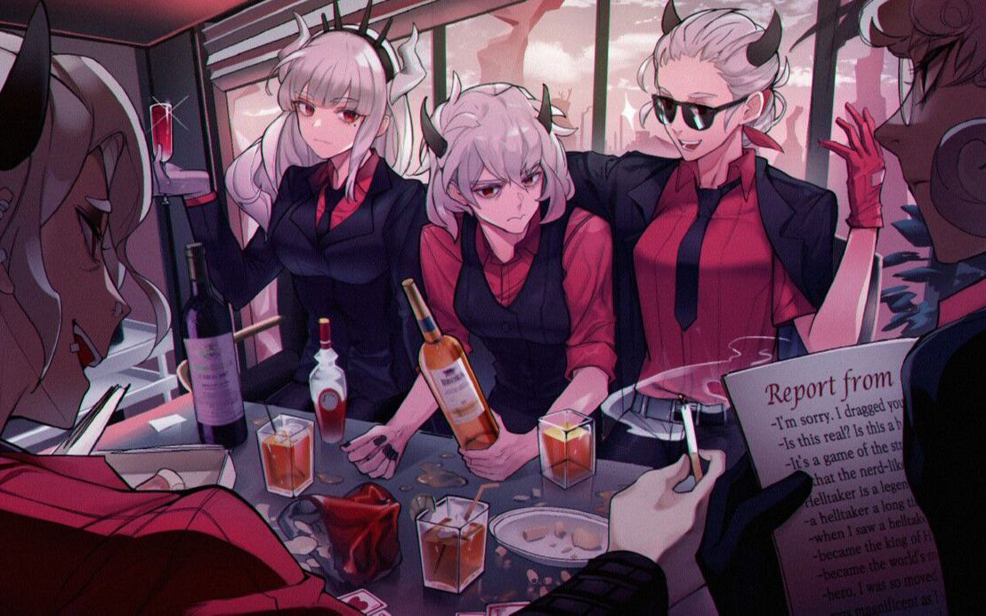 【helltaker】地狱把妹王一般结局