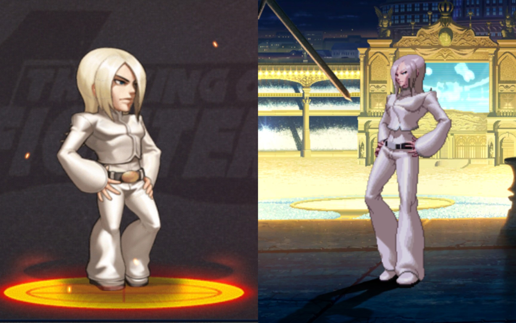 【斋祀】98终极之战ol中那些原作成立的招式_拳皇