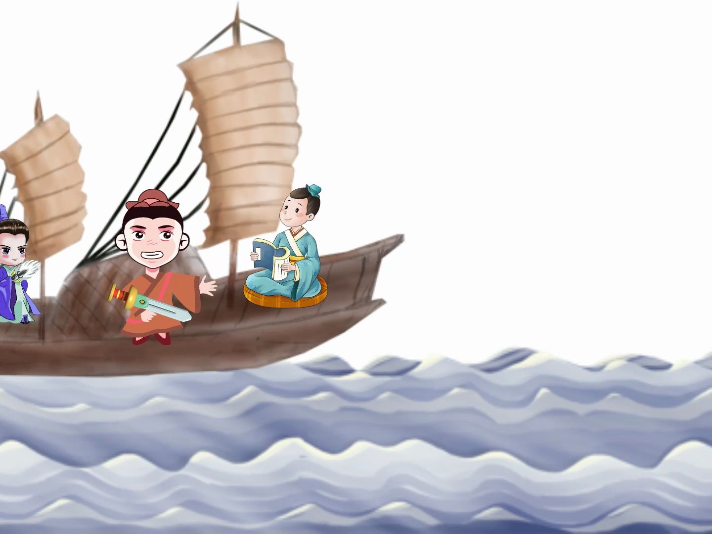 刻舟求剑的故事