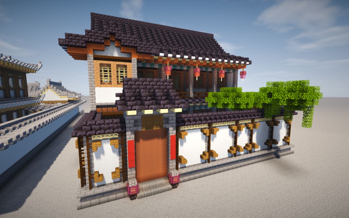 我的世界建筑日记中式建筑第二十八集版本1161