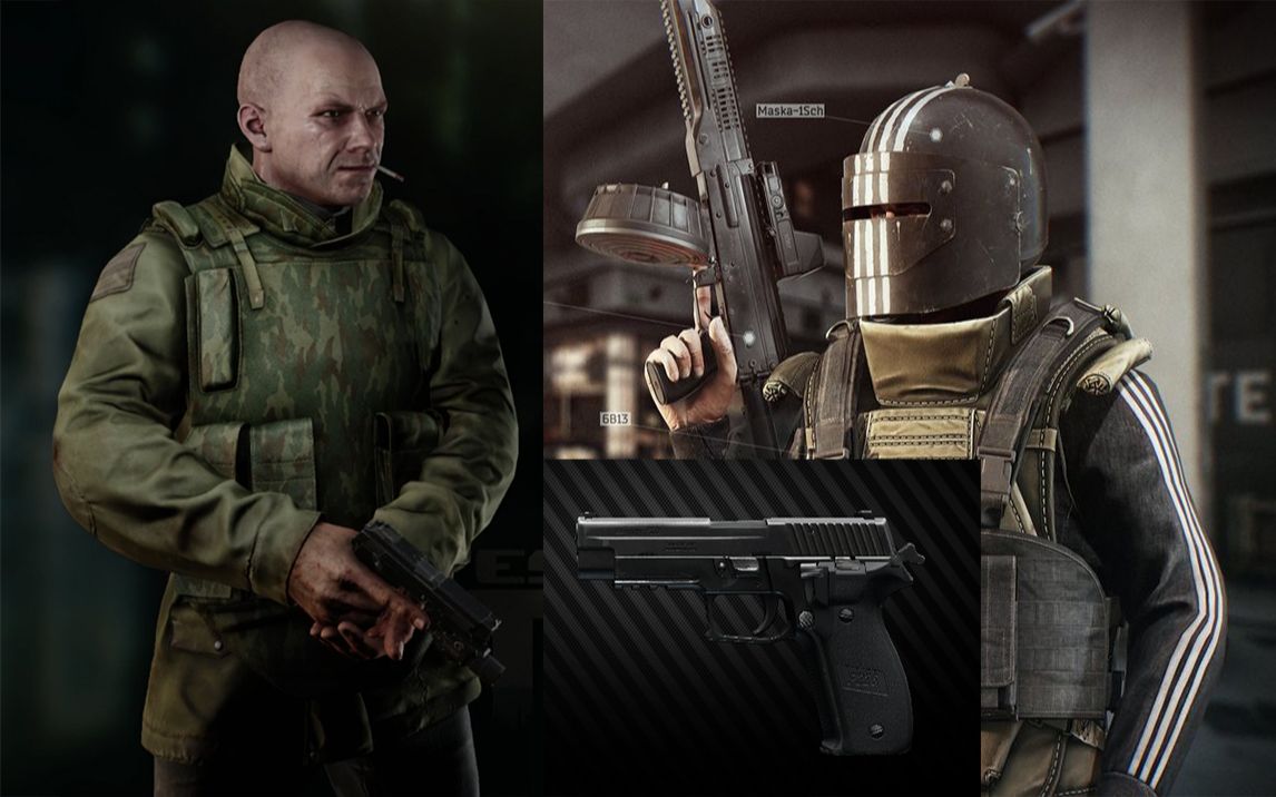 【逃离塔科夫】手枪杀killa,scav和killa酱谁更厉害?人多更厉害!