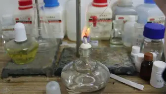 家庭实验：硫酸铜焰色反应