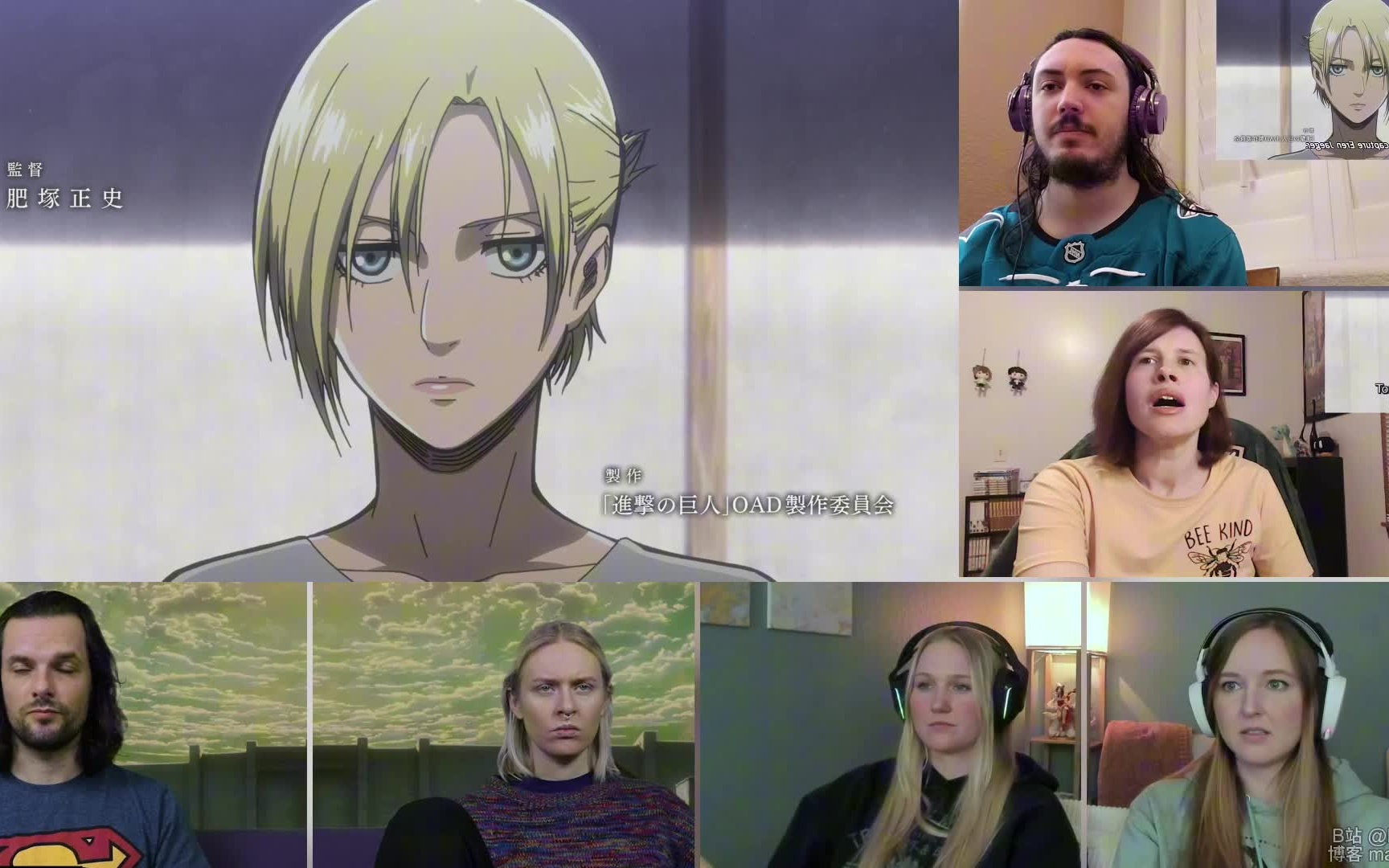 5a oad6【lost girls Ⅰ 再见,希娜之墙 ―前篇―】reaction