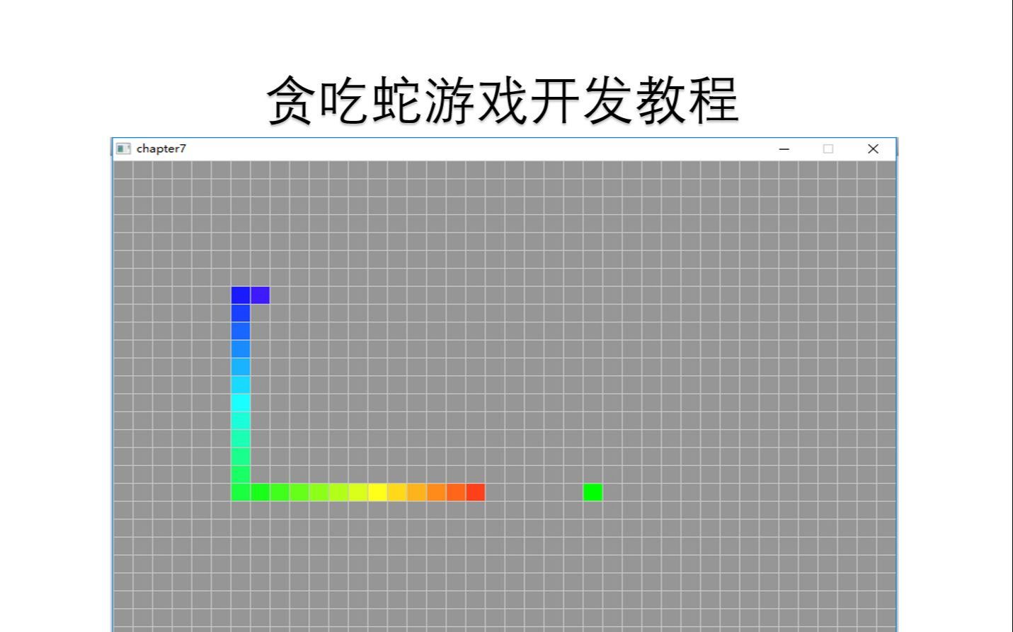 补充教程:贪吃蛇游戏开发教程 二维数组的应用哔哩哔哩bilibili