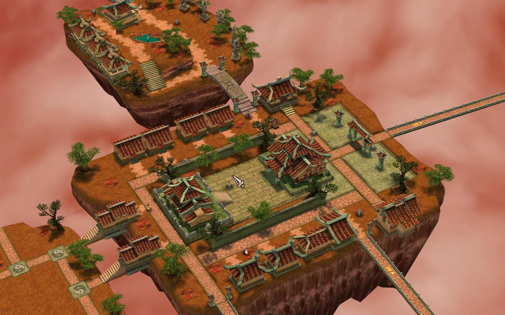 仙剑三外传问路篇 游戏场景俯瞰 第四期——地脉门户&异变蜀山上 部分