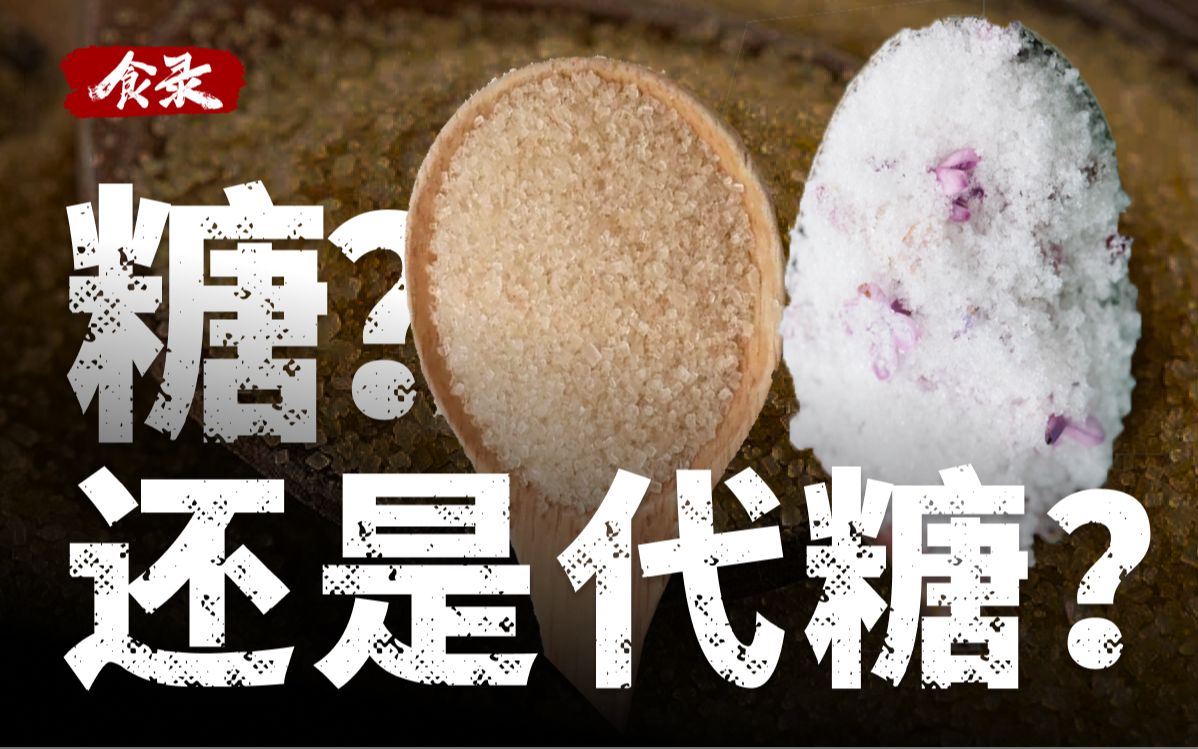 【食录】甜蜜的选择:糖与代糖吵了上百年,有结果了吗?哔哩哔哩bilibili