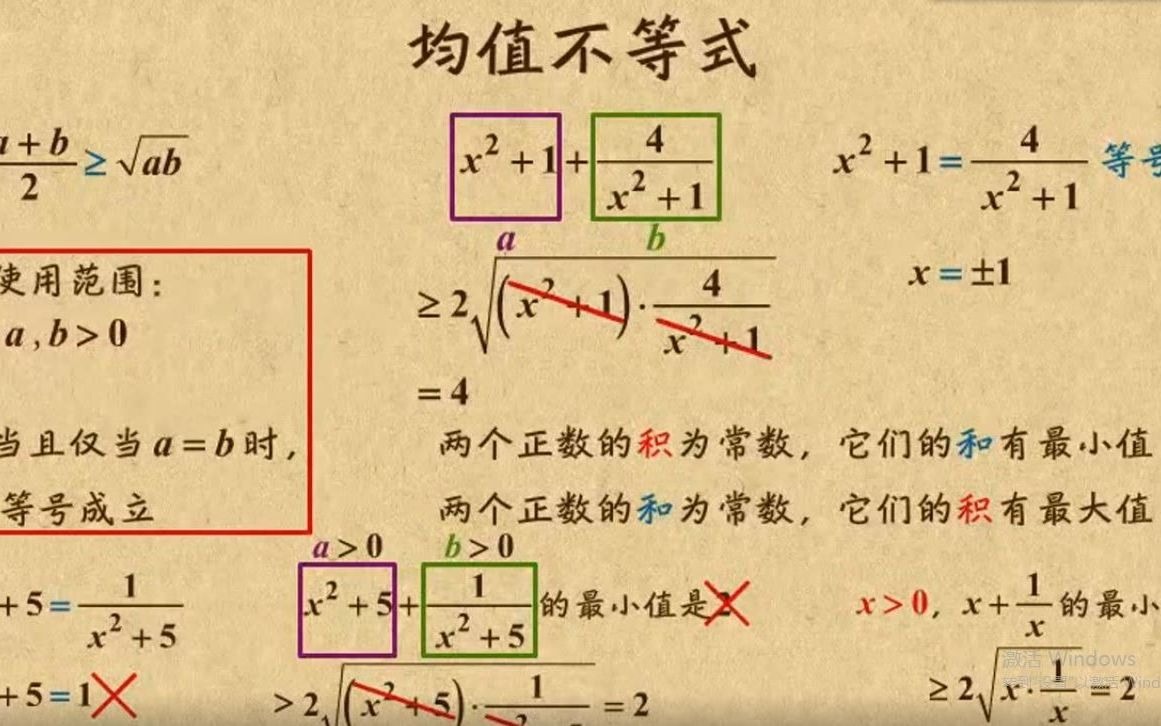 平均值不等式哔哩哔哩bilibili