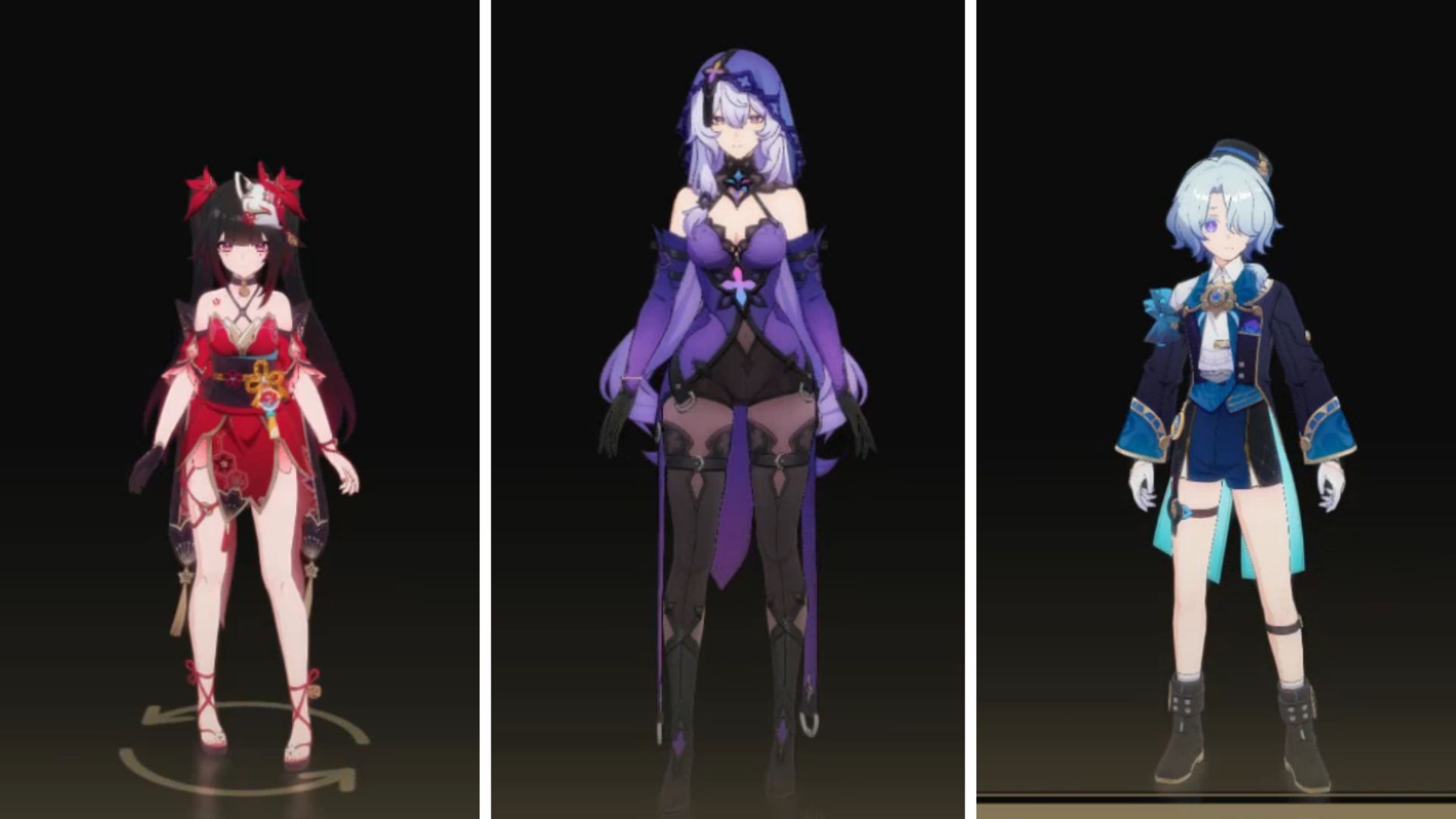 黑天鹅,花火,米沙官网建模 技能和语音