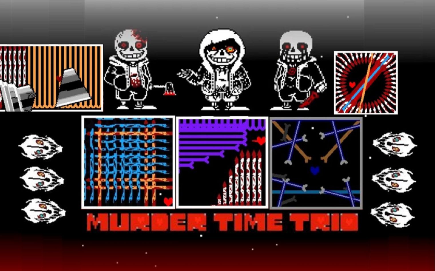 【murder time trio hd】三重邪骨困難模式一階段通關!