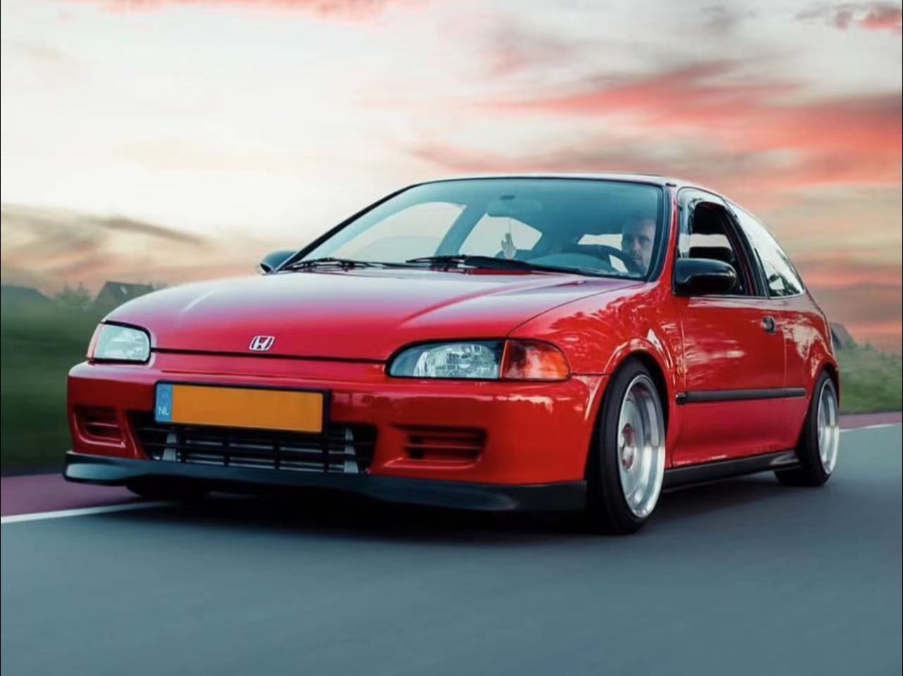 【eg】k20老思域 带摩托车手体验纽北