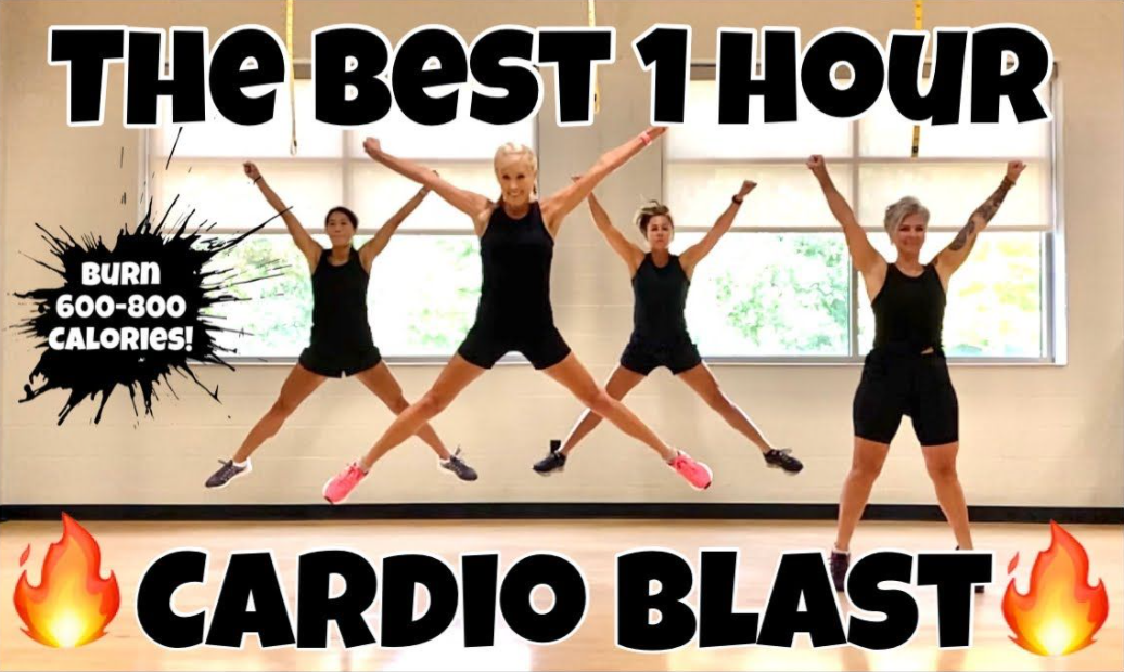 cardiofitness一小时燃烧600800卡简单暴汗运动