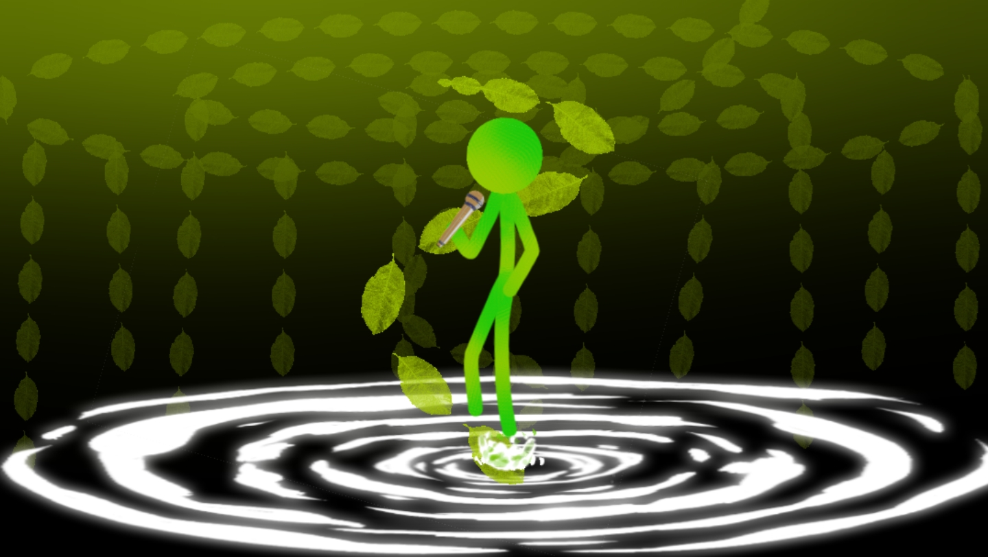 alanbecker火柴人,绿的音乐会,大家都很开心