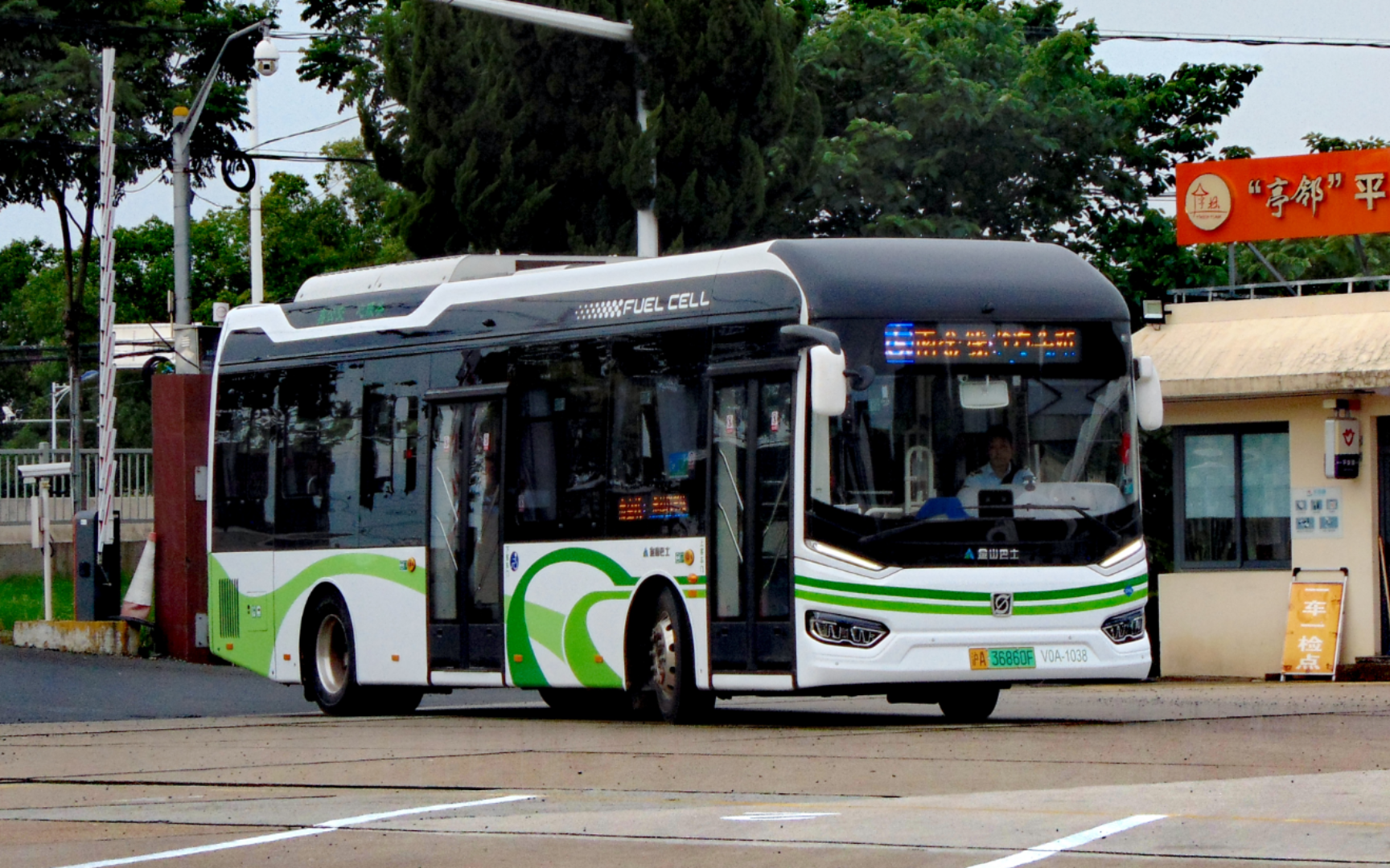 【随意瞎录】上海公交金山巴士南金线v0a(申沃 swb6109fcev03g (ifcv