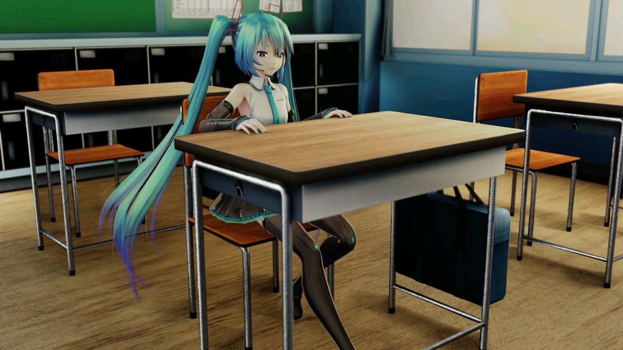 [图]Miku's Detention Work in Progress/Teaser - Giantess Growth Animation