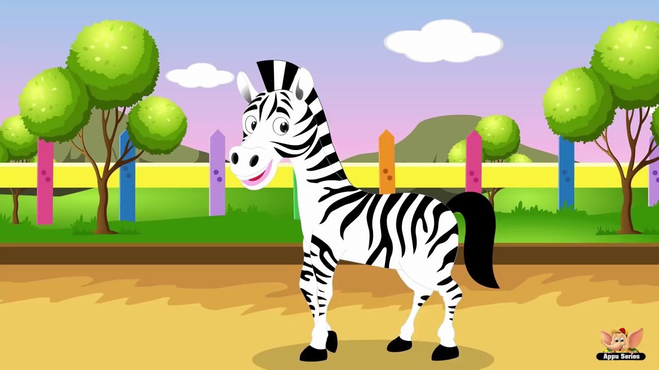 [图]英文儿歌 斑马 Zebra Rhymes