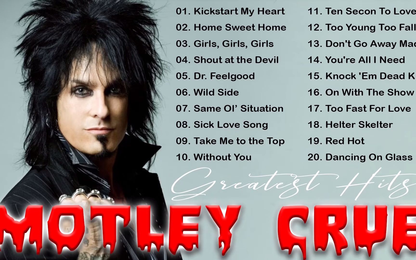 克鲁小丑 美国重金属乐团 motley crue greatest hits full album