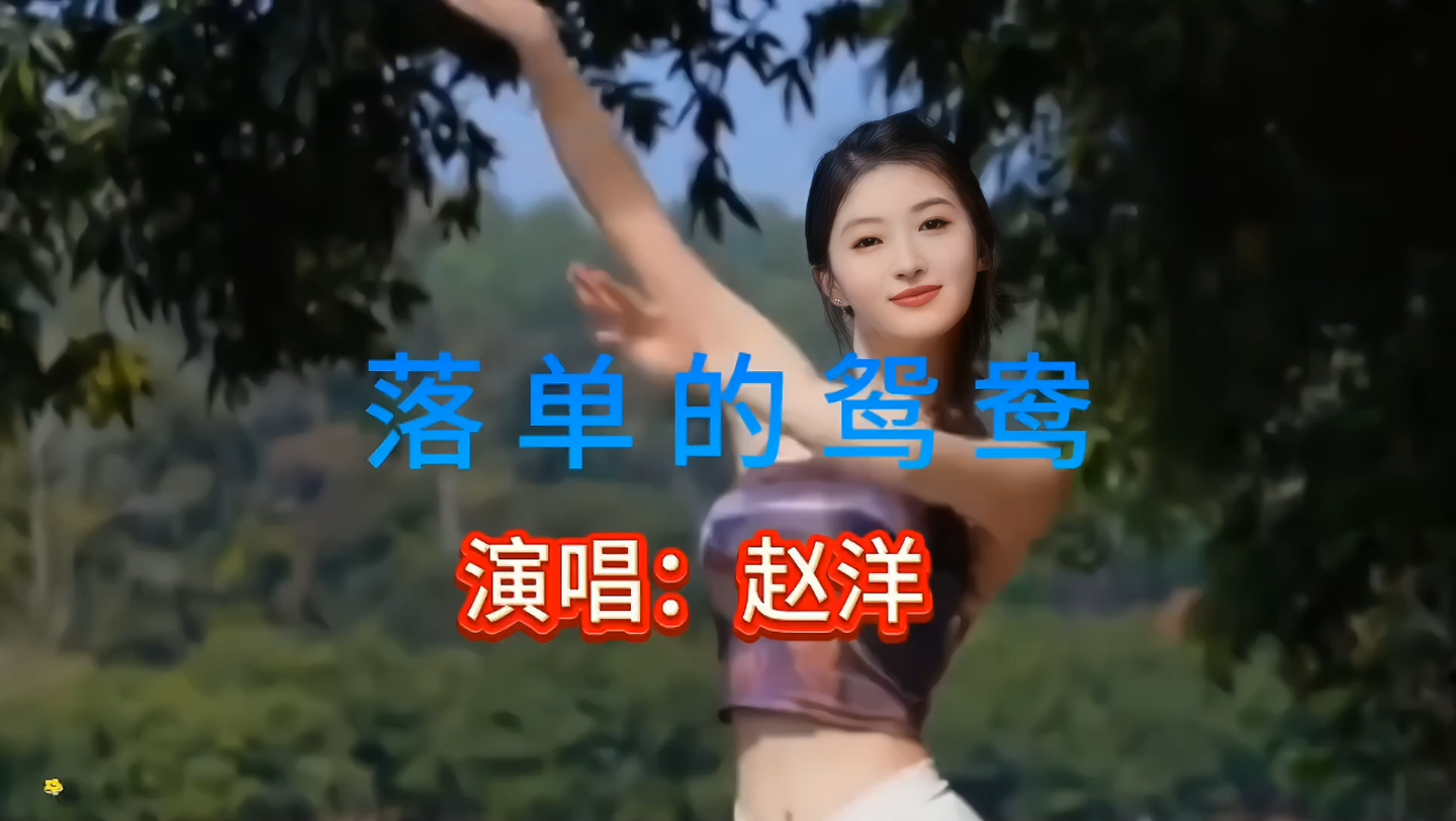 《落单的鸳鸯》一首凄美伤感,百听不厌的爱情歌曲,诚邀共赏!