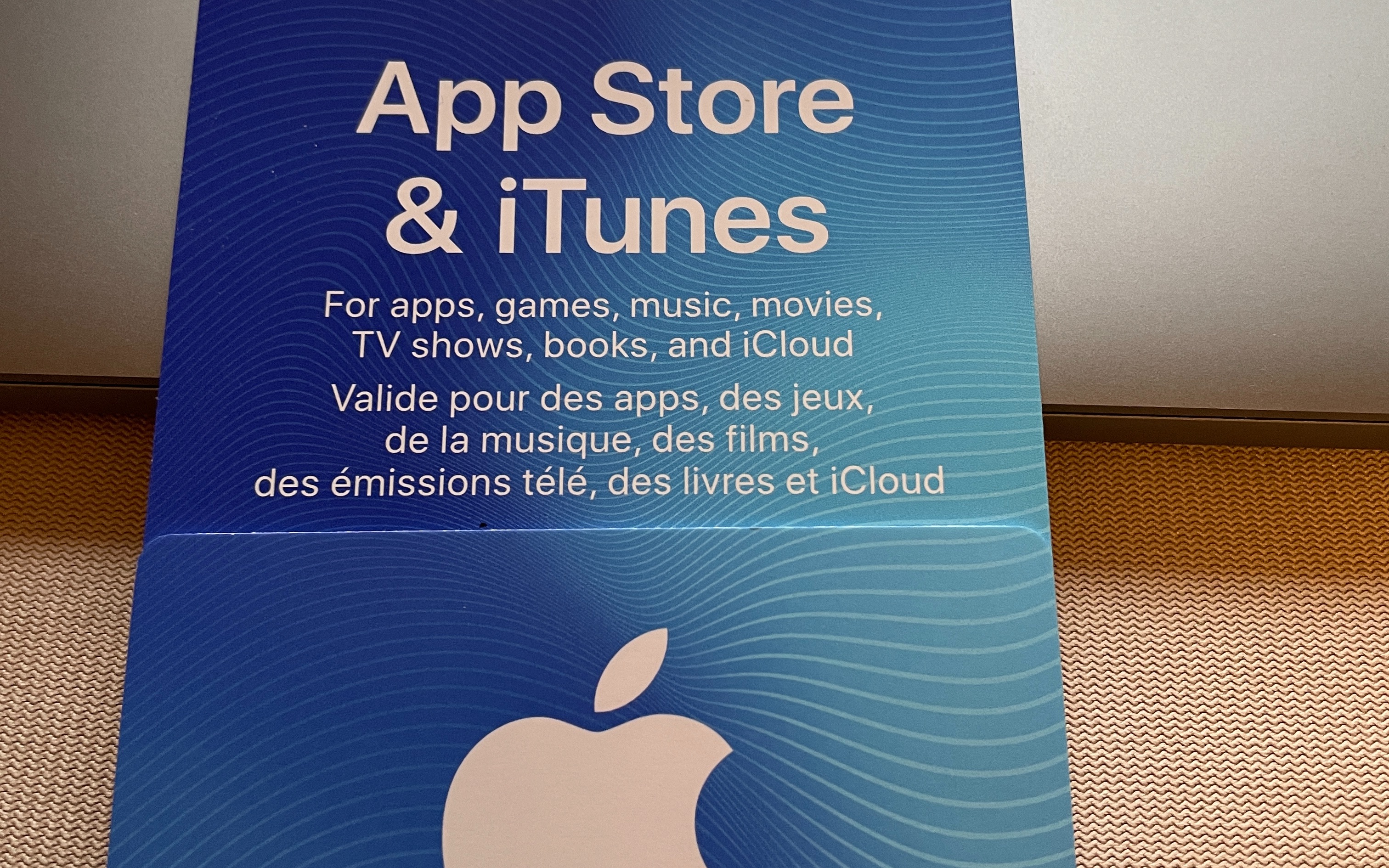 没多少人用过的iTunes礼品卡Apple Gift Card!!!v5.0哔哩哔哩bilibili