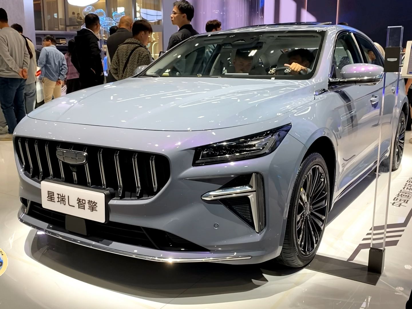 2024款吉利星瑞l智擎车展实拍,外观与内饰静态体验