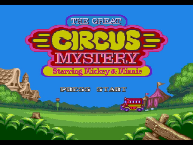 [图]【MD游戏回顾202】米老鼠-不可思议大马戏团 通关视频 The Great Circus Mystery (Hard Mode)