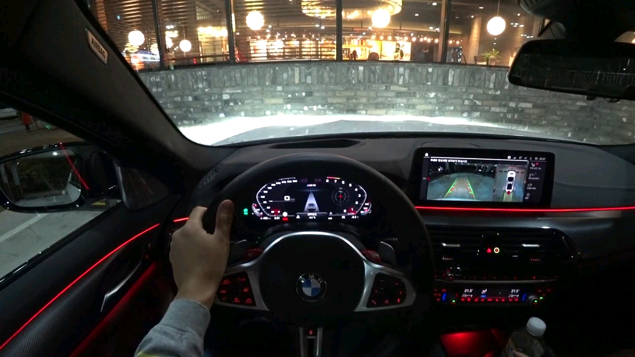 2021 寳马 m5 competition xdrive 第一视角夜间驾驶_哔哩哔哩_bili
