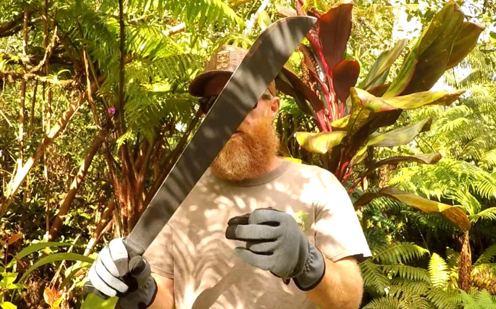 [图]【安大略】Military Survival Machete: Ontario 18" Machete Review And Jungle Test 18剁