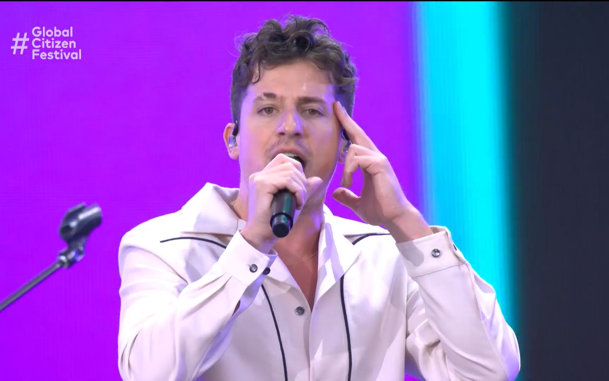 [图]Charlie Puth 演唱 Left And Right | 20220924 Global Citizen Festival