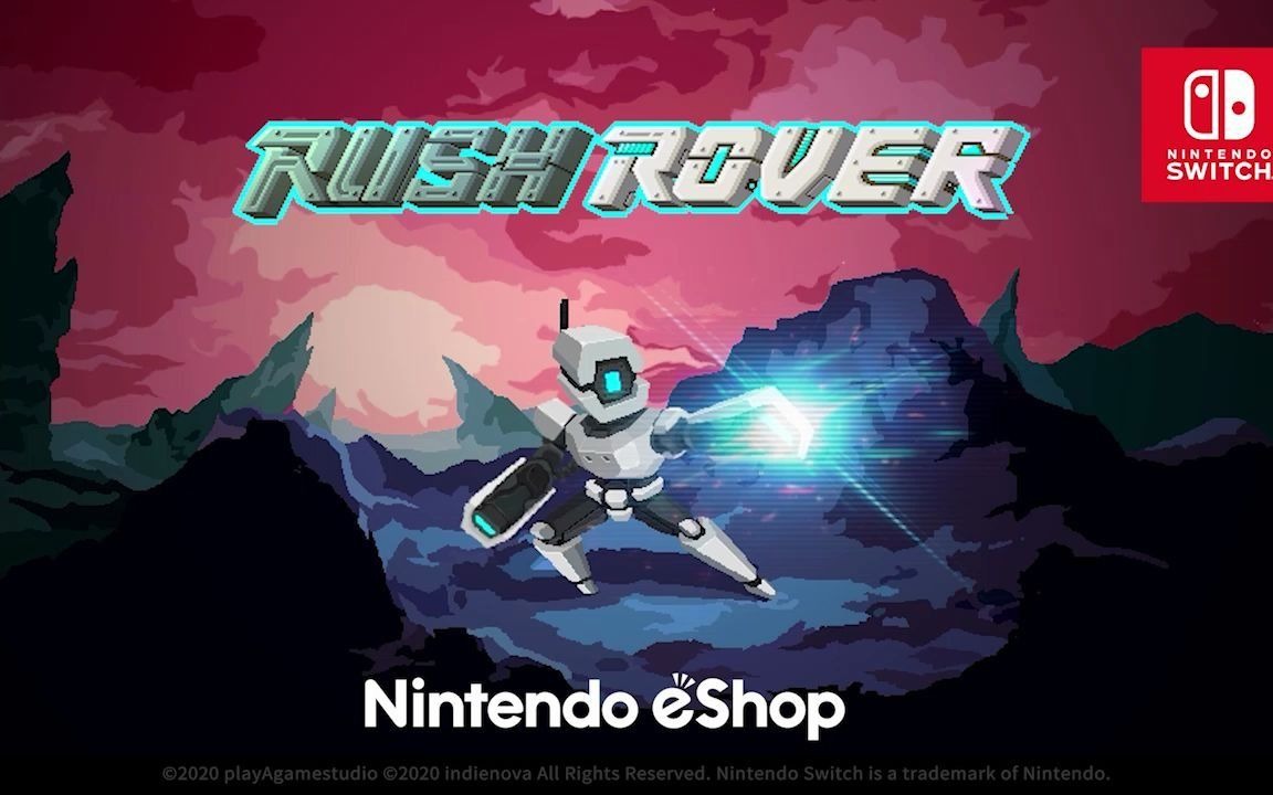 國產彈幕射擊roguelite遊戲暴走機甲rushrover11月19日上線nintendo